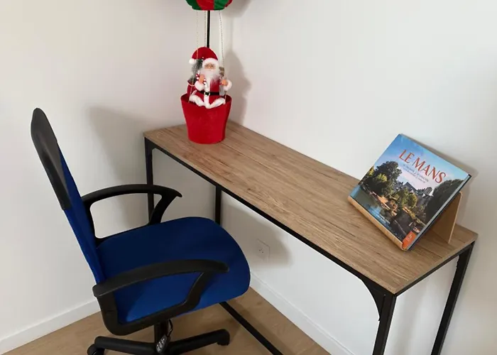 Apartamento L'escapade 24h Du Mans 4 Pers Sauna *